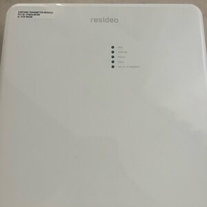 Resideo White Control Panel